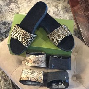 New BANDALS Footwear. 3 Pairs of Bands. Size 9